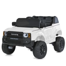 Детский электромобиль Toyota 2155EBLR-1(24V) белый четыре мотора фото 21
