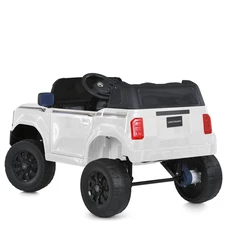 Детский электромобиль Toyota 2155EBLR-1(24V) белый четыре мотора фото 37