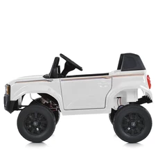 Детский электромобиль Toyota 2155EBLR-1(24V) белый четыре мотора фото 41