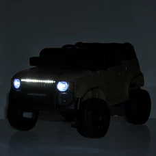 Детский электромобиль Toyota 2155EBLR-1(24V) белый четыре мотора фото 54