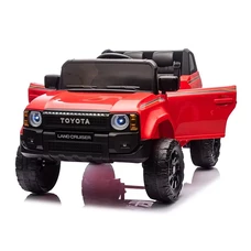 Детский электромобиль Toyota 2155EBLR-3(24V) красный четыре мотора фото 14