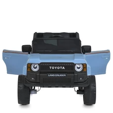 Детский электромобиль Toyota 2155EBLR-4(24V) синий четыре мотора фото 14