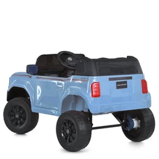 Детский электромобиль Toyota 2155EBLR-4(24V) синий четыре мотора фото 37
