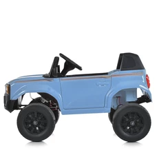 Детский электромобиль Toyota 2155EBLR-4(24V) синий четыре мотора фото 41