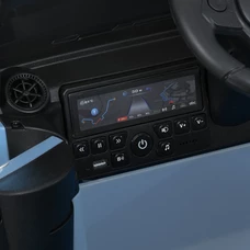 Детский электромобиль Toyota 2155EBLR-4(24V) синий четыре мотора фото 71