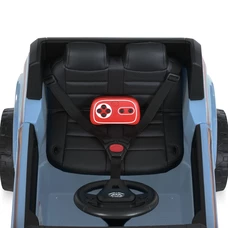 Детский электромобиль Toyota 2155EBLR-4(24V) синий четыре мотора фото 92