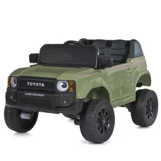 Детский электромобиль Toyota 2155EBLR-10(24V) темно-зеленый четыре мотора фото 21