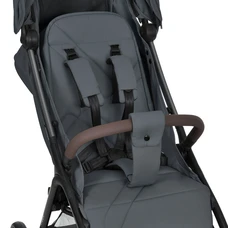 Прогулочная коляска El Camino Amber ME 1227 Magnet Gray темно-серая с чехлом на ножки фото 86