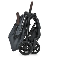 Прогулочная коляска El Camino Amber ME 1227 Magnet Gray темно-серая с чехлом на ножки фото 92