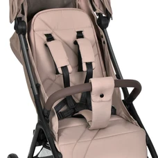 Прогулочная коляска El Camino Amber ME 1227 Nougat Beige бежевая с чехлом на ножки фото 31