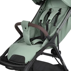 Прогулочная коляска El Camino Amber ME 1227 Nougat Beige бежевая с чехлом на ножки фото 21