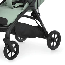 Прогулочная коляска El Camino Amber ME 1227 Nougat Beige бежевая с чехлом на ножки фото 41