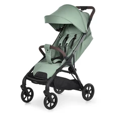 Прогулочная коляска El Camino Amber ME 1227 Sea Grass зеленая с чехлом на ножки