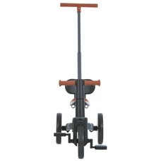 Трехколесный велосипед - беговел El Camino Foldi ME 1202 Graphite графитовый 3 в 1 с ручкой фото 41