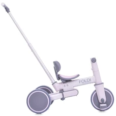 Трехколесный велосипед - беговел El Camino Foldi ME 1202 Lavender сиреневый 3 в 1 с ручкой фото 21