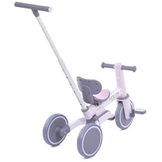 Трехколесный велосипед - беговел El Camino Foldi ME 1202 Lavender сиреневый 3 в 1 с ручкой фото 54