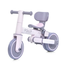 Трехколесный велосипед - беговел El Camino Foldi ME 1202 Lavender сиреневый 3 в 1 с ручкой фото 71