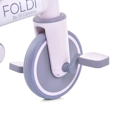 Трехколесный велосипед - беговел El Camino Foldi ME 1202 Lavender сиреневый 3 в 1 с ручкой фото 92