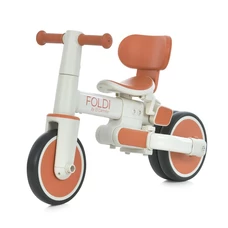 Трехколесный велосипед - беговел El Camino Foldi ME 1202 Сinnamon Beige бежевый 3 в 1 с ручкой фото 71