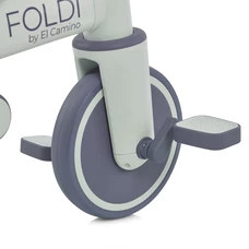 Трехколесный велосипед - беговел El Camino Foldi ME 1202 Slate Green зеленый 3 в 1 с ручкой фото 86