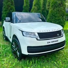Детский электромобиль M 5055EBLR-1(4WD) белый Range Rover с четырьмя моторами