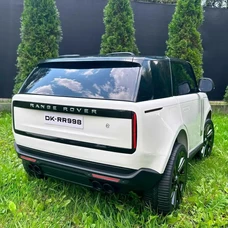 Детский электромобиль M 5055EBLR-1(4WD) белый Range Rover с четырьмя моторами фото 14