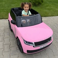 Детский электромобиль M 5055EBLR-8(4WD) розовый Range Rover с четырьмя моторами фото 14