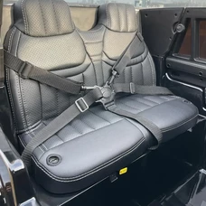 Детский электромобиль M 5055EBLRS-2(4WD) черный Range Rover в автопокраске фото 18