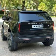 Детский электромобиль M 5055EBLRS-2(4WD) черный Range Rover в автопокраске фото 37