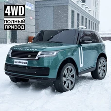Детский электромобиль M 5055EBLRS-5(4WD) зеленый Range Rover в автопокраске
