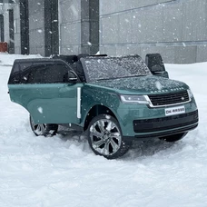 Детский электромобиль M 5055EBLRS-5(4WD) зеленый Range Rover в автопокраске фото 54