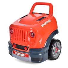 Детский автотренажер 008-979 кабина на колесах фото 14