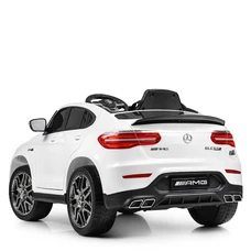 Детский электромобиль Mercedes M 4140EBLR-1 белый с четырьмя моторами фото 11