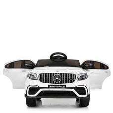 Детский электромобиль Mercedes M 4140EBLR-1 белый с четырьмя моторами фото 31