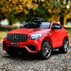 Детский электромобиль Mercedes M 4140EBLR-3 красный с четырьмя моторами