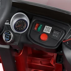 Детский электромобиль Mercedes M 4140EBLRS-3 красный в автопокраске фото 16