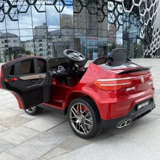 Детский электромобиль Mercedes M 4140EBLRS-3 красный в автопокраске фото 54