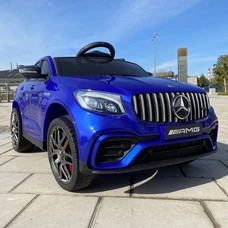 Детский электромобиль Mercedes M 4140EBLRS-4 синий в автопокраске