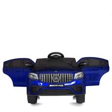 Детский электромобиль Mercedes M 4140EBLRS-4 синий в автопокраске фото 18