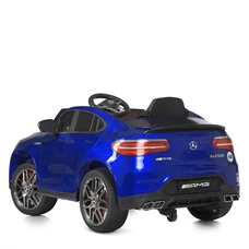 Детский электромобиль Mercedes M 4140EBLRS-4 синий в автопокраске фото 15