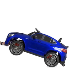 Детский электромобиль Mercedes M 4140EBLRS-4 синий в автопокраске фото 22