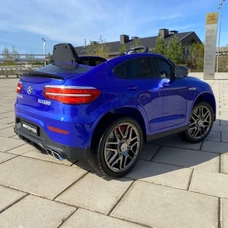 Детский электромобиль Mercedes M 4140EBLRS-4 синий в автопокраске фото 37