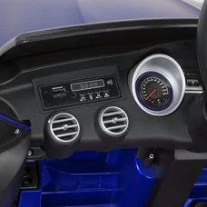 Детский электромобиль Mercedes M 4140EBLRS-4 синий в автопокраске фото 71