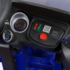 Детский электромобиль Mercedes M 4140EBLRS-4 синий в автопокраске фото 86