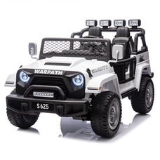 Двухместный детский электромобиль M 6108EBLR-1(24V) Jeep белый с 4 моторами фото 31