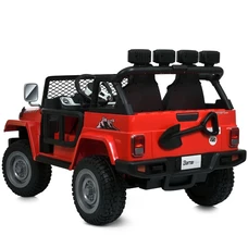 Двухместный детский электромобиль M 6108EBLR-3(24V) Jeep красный с 4 моторами фото 41