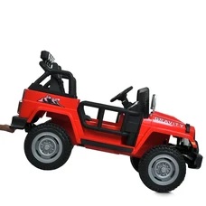 Двухместный детский электромобиль M 6108EBLR-3(24V) Jeep красный с 4 моторами фото 54