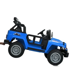 Двухместный детский электромобиль M 6108EBLR-4(24V) Jeep синий с 4 моторами фото 31