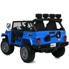 Двухместный детский электромобиль M 6108EBLR-4(24V) Jeep синий с 4 моторами фото 53
