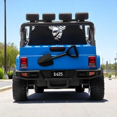 Двухместный детский электромобиль M 6108EBLR-4(24V) Jeep синий с 4 моторами фото 41